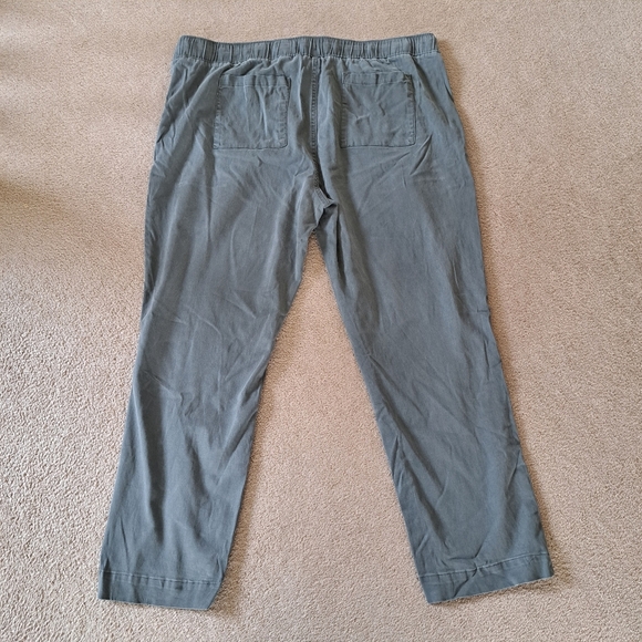 Buffalo David Bitton Tencel Pants Womens XL Grey Pull On Pant - Picture 9 of 11